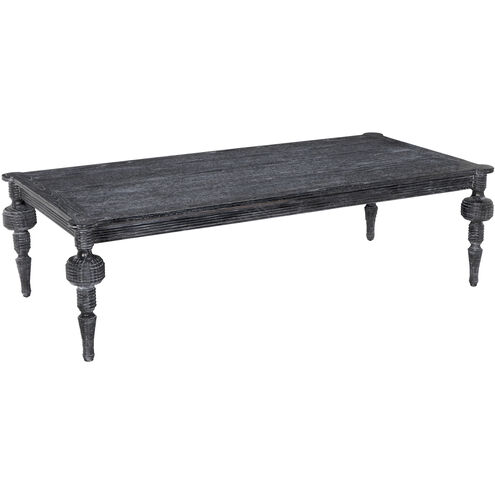 Stockholm 65 X 32 inch Cinder Black Coffee Table