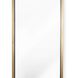 Dressing Room 80 X 24 inch Natural Brass Mirror