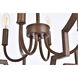 Sandara 4 Light 20 inch Weathered Oak Pendant Ceiling Light