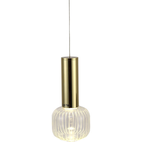 Canada LED 4 inch Gold LED Pendant Ceiling Light