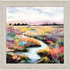 Meandering Stream 28 X 28 inch Non-Glass Framed Art, Propac