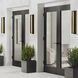 Sean Lavin Anton LED Black Outdoor Wall Sconce, Integrated LED