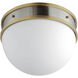 Duke 1 Light 12.25 inch Flush Mount