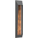 Nightfall LED 36.4 inch Argento Grey with Sienna Slate Outdoor Sconce, Medium