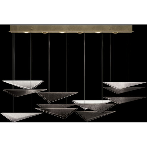 Volo 6 Light 58 inch Gold Pendant Ceiling Light