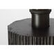 Anne-Marie Barton Fumar 17.5 inch 15.00 watt Ridged Carbon Table Lamp Portable Light