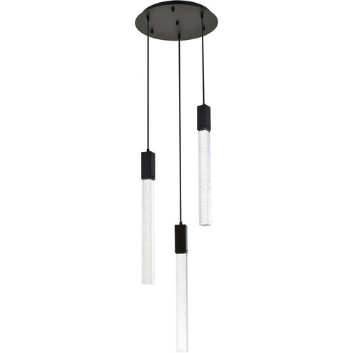 Weston 3 Light 16 inch Black Pendant Ceiling Light