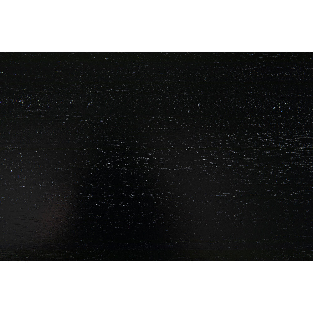 Zig-Zag 48 X 48 inch Hand Rubbed Black Dining Table