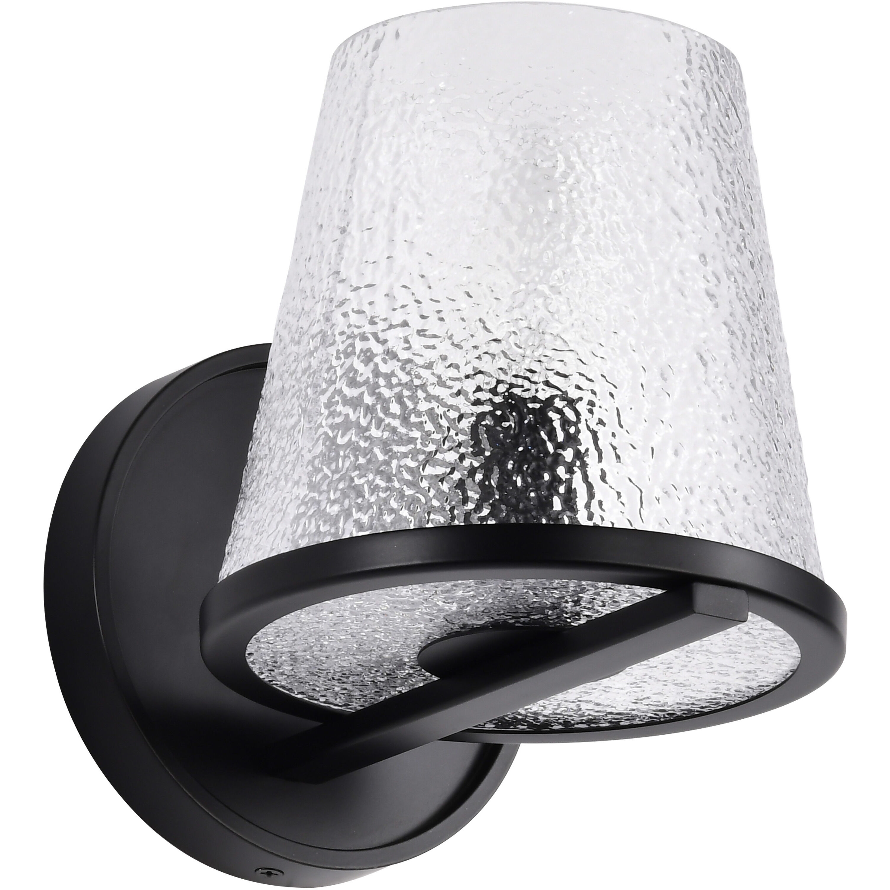 Valentine 6 inch Black Vanity Wall Light