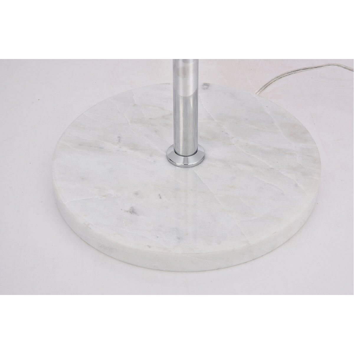 Eclipse 62 inch 40 watt Chrome Floor Lamp Portable Light