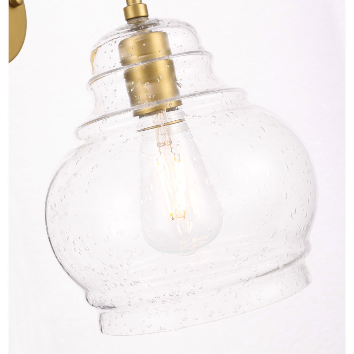 Pierce 1 Light 8 inch Brass Wall sconce Wall Light