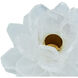 Selenite Stone 5.5 X 4.5 inch Candle Holder