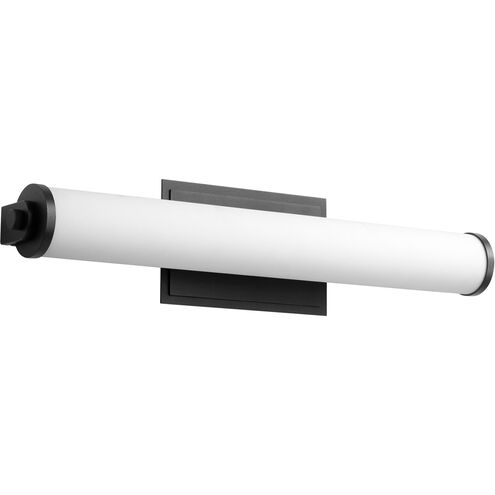 Tempus LED 25 inch Black Vanity Light Wall Light