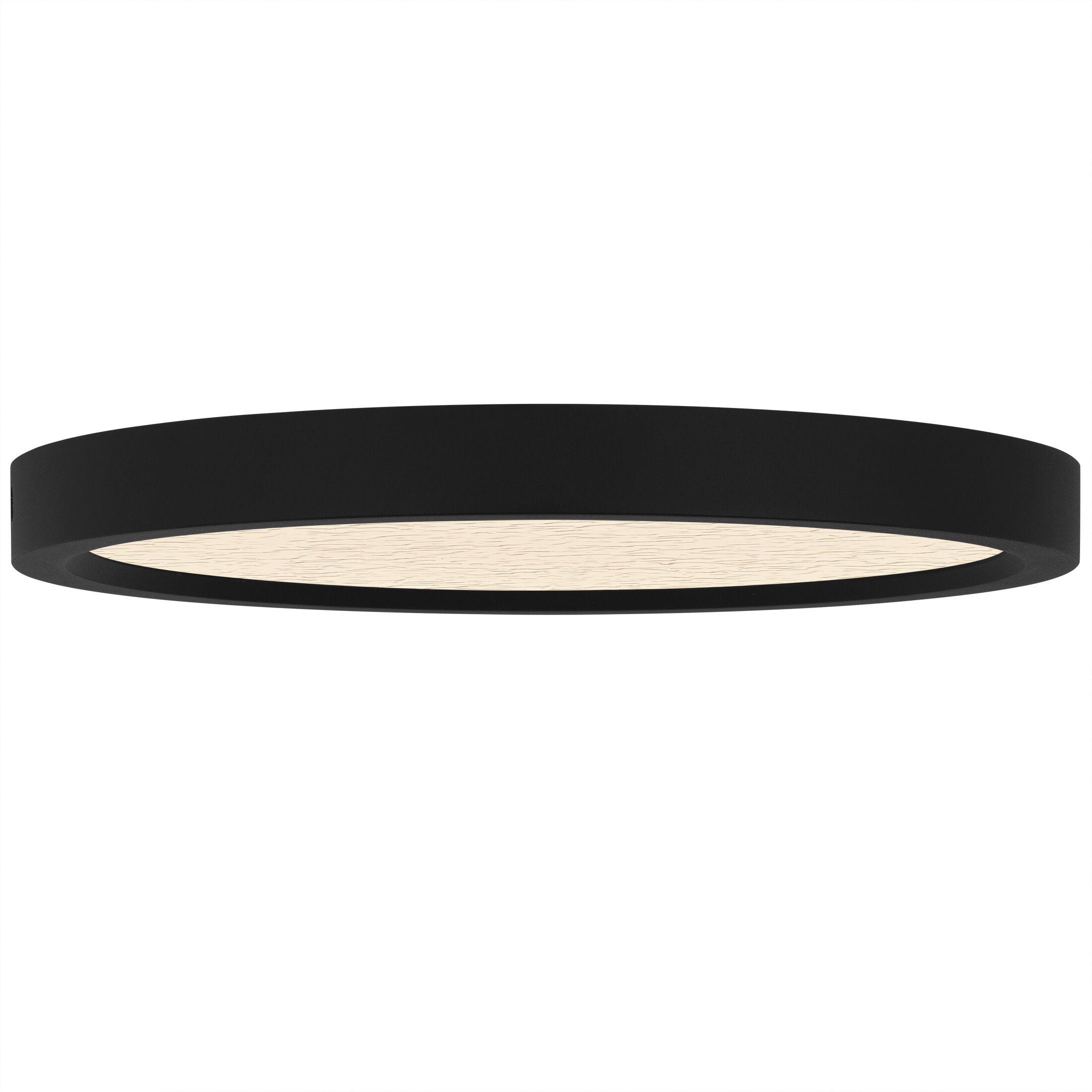 Outskirts LED 11 inch Earth Black Flush Mount Ceiling Light, Small