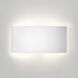 Comino 2 Light 12.6 inch Plaster ADA Interior Wall Light