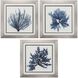 Waterside Collection Blue Framed Art