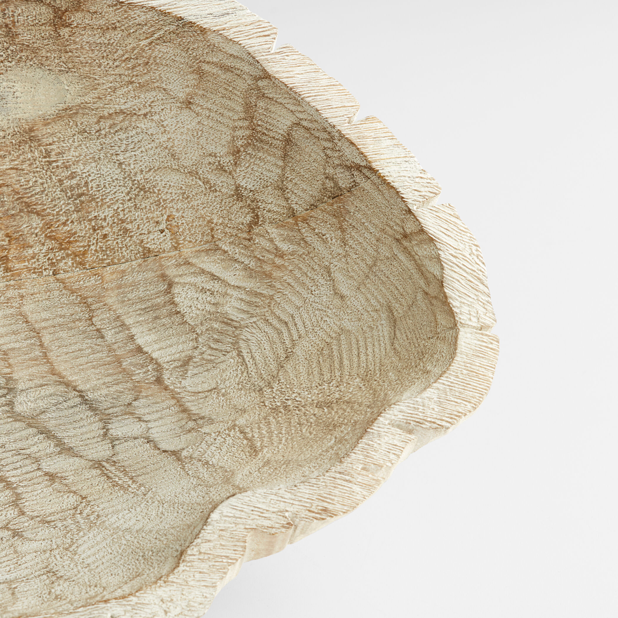 Celina Whitewashed Tray