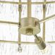 Chevall 9 Light 32 inch Gilded Silver Chandelier Ceiling Light, Design Series