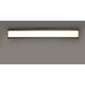 Visor LED 36 inch Black Bath Vanity Wall Light