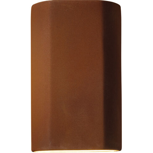 Ambiance Cylinder LED 5.75 inch Harvest Yellow Slate ADA Wall Sconce Wall Light