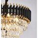 Canada 12 Light 24 inch Black and Gold Chandelier Ceiling Light