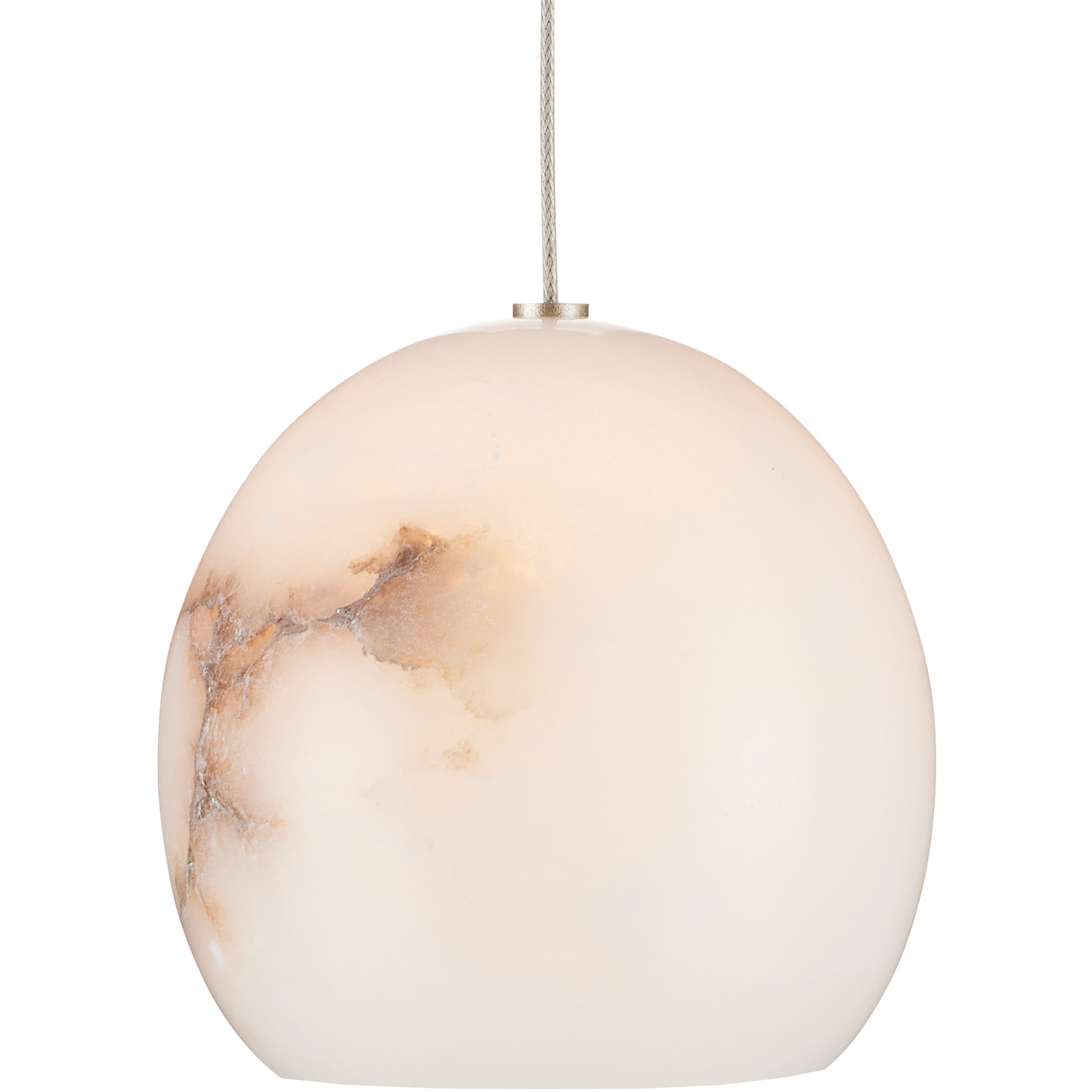 Lazio 36 Light 36 inch Natural/Painted Silver Multi-Drop Pendant Ceiling Light