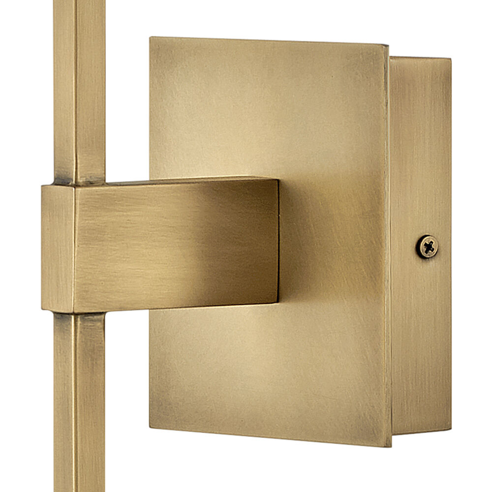 Auden 1 Light 6.25 inch Heritage Brass Vanity Light Wall Light