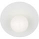 Kelly by Kelly Wearstler Nodes Sconce Wall Light in Matte White