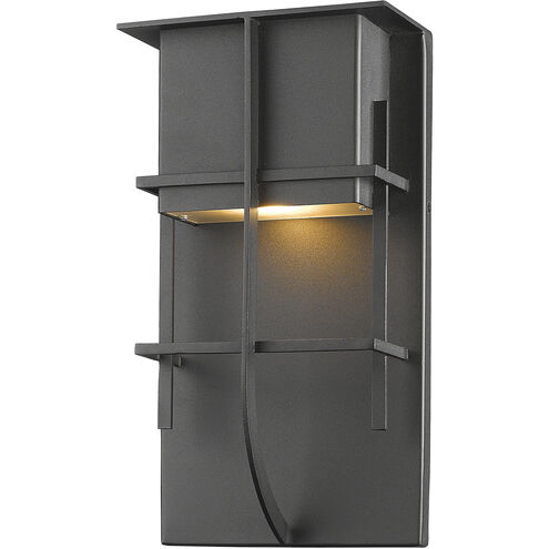 Stillwater LED 19 inch Black Outdoor Wall Light