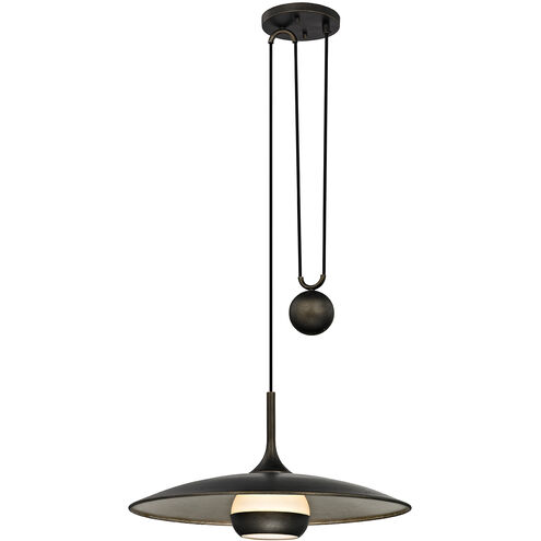 Alchemy LED 24 inch Vintage Bronze Pendant Ceiling Light