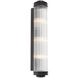 Gascogne 3 Light 4.33 inch Bronze and Clear Glass Wall Lamp Wall Light