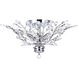Ivy 6 Light 22 inch Chrome Flush Mount Ceiling Light