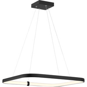 Ravello LED 24 inch Matte Black Pendant Ceiling Light