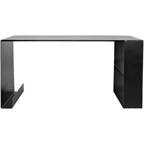 Noir 60 X 28 inch Matte Black Desk
