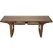 Regal 86 X 42 inch Dark Walnut Table/Desk