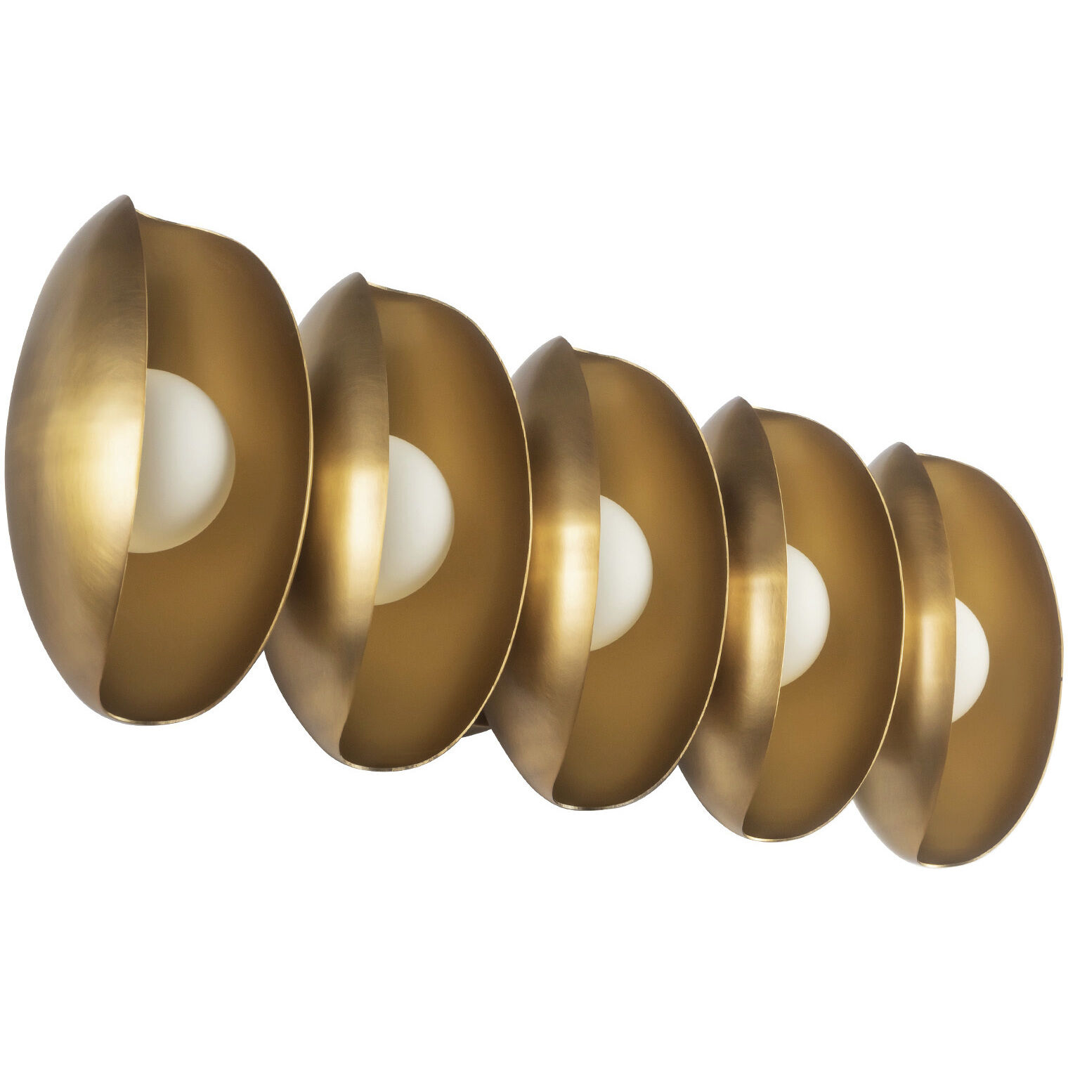 Cortez 25.63 inch Vintage Brass Bath Vanity Light Wall Light