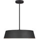 ED Ellen DeGeneres Asher 5 Light 19 inch Midnight Black Pendant Ceiling Light