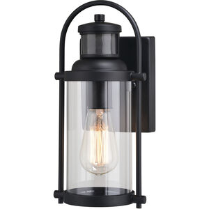 Winfield Textured Black Outdoor Motion Sensor
