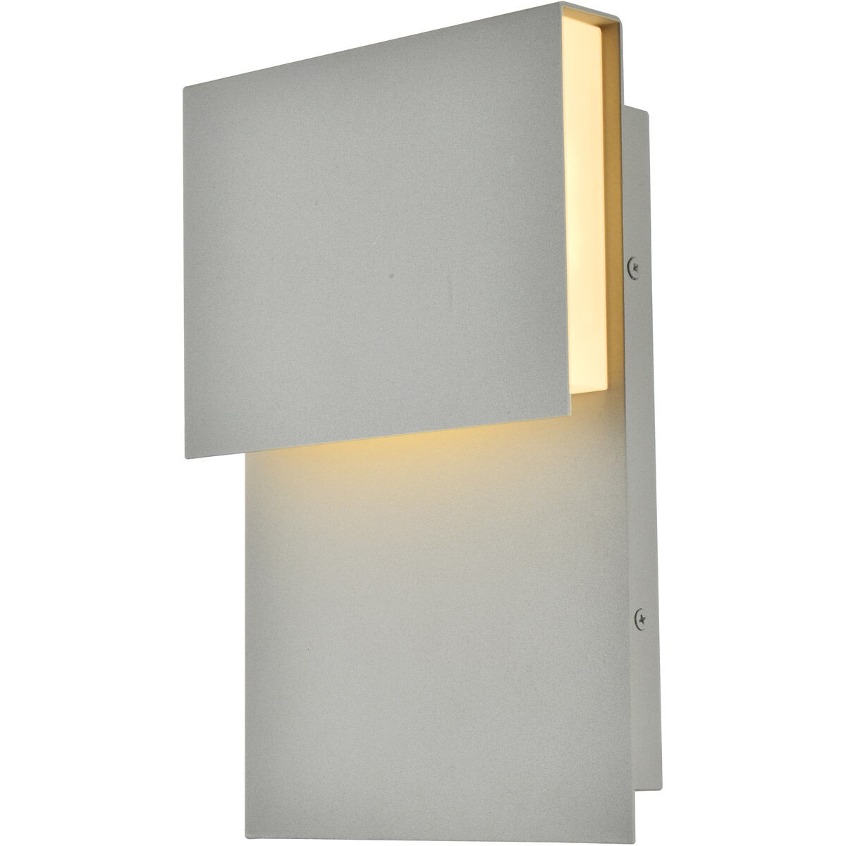 Raine 11 inch Silver Outdoor Wall Light