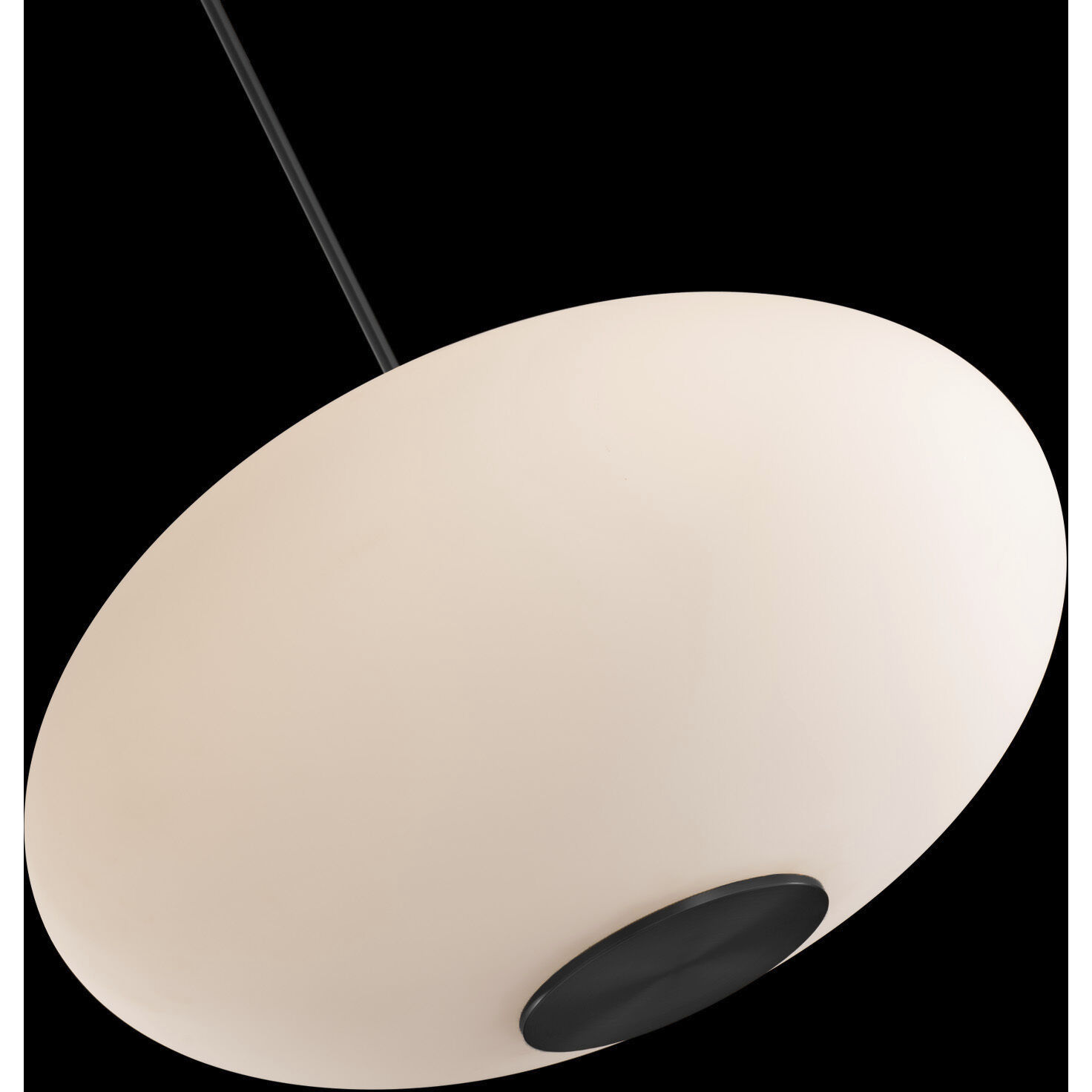 Illusion 1 Light 22.13 inch Black Pendant Ceiling Light in 2700K