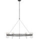 Peter Bristol Overture LED 49 inch Bronze Ring Chandelier Ceiling Light, Grande