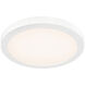 Radiance 1 Light 12 inch White Flushmount Ceiling Light