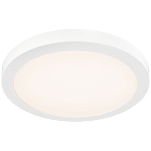 Radiance 1 Light 12 inch White Flushmount Ceiling Light