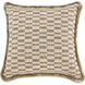 Leone 20 X 20 inch Taupe Cushion