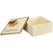 Brenner 5.25 X 5.25 inch Ivory with Brown Box, Set of 2