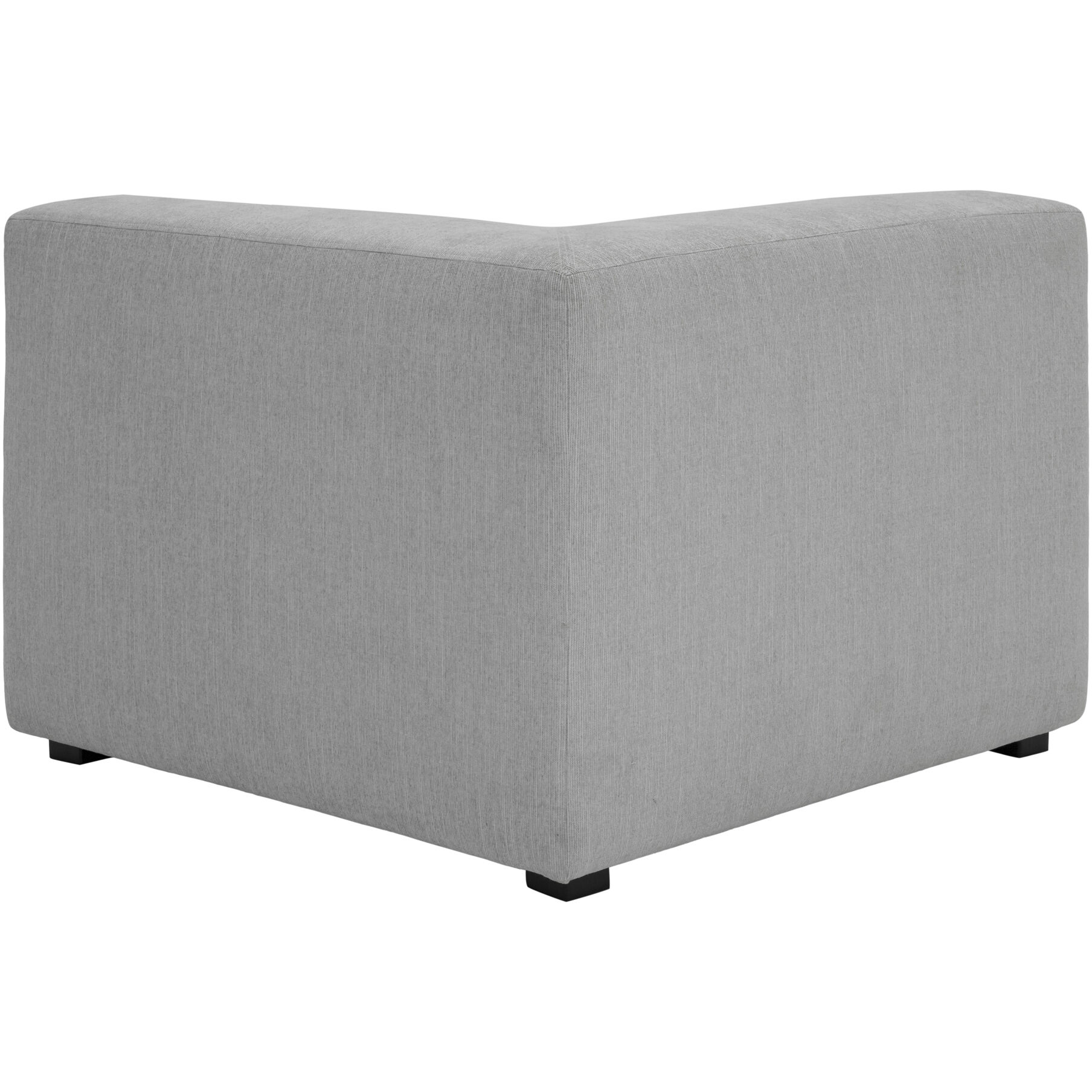 Romy White Corner Chair