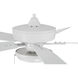 Super Pro 119 60 inch White with White/Washed Oak Blades Contractor Ceiling Fan, Pan