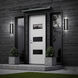 Cascade LED 18 inch Black Outdoor Wall Light, Beyond