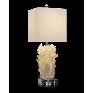 Leah 30 inch 150.00 watt Lemon and Clear and Nickel Table Lamp Portable Light