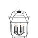 Gallery 6 Light 22 inch Royal Ebony Foyer Pendant Ceiling Light